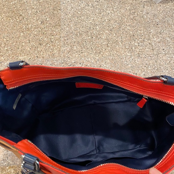 Orange and Blue Coach bag - Picture 2 of 16
